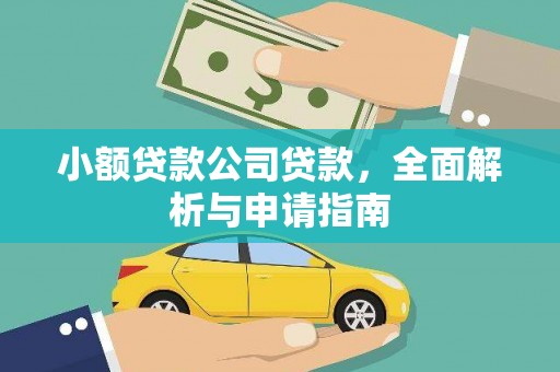 开封小额贷款公司贷款，全面解析与申请指南