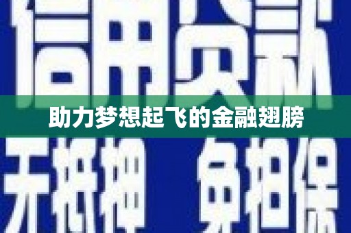 开封助力梦想起飞的金融翅膀